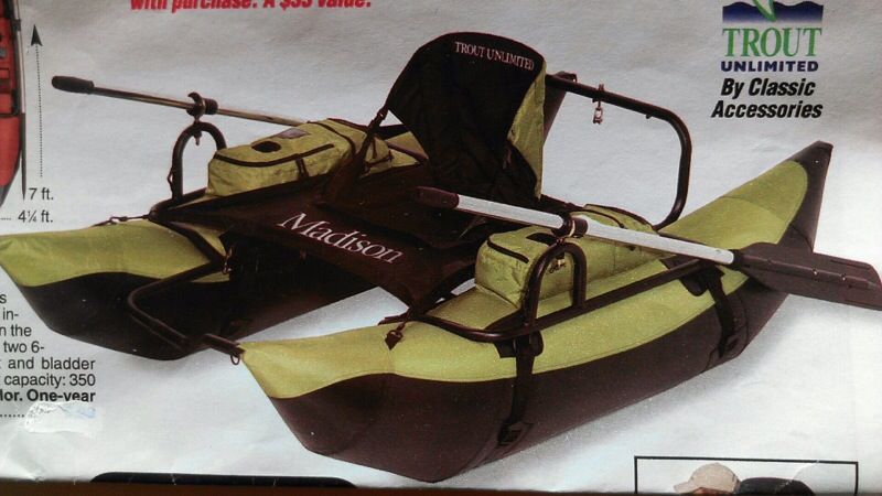 Trout Unlimited Madison Pontoon Boat