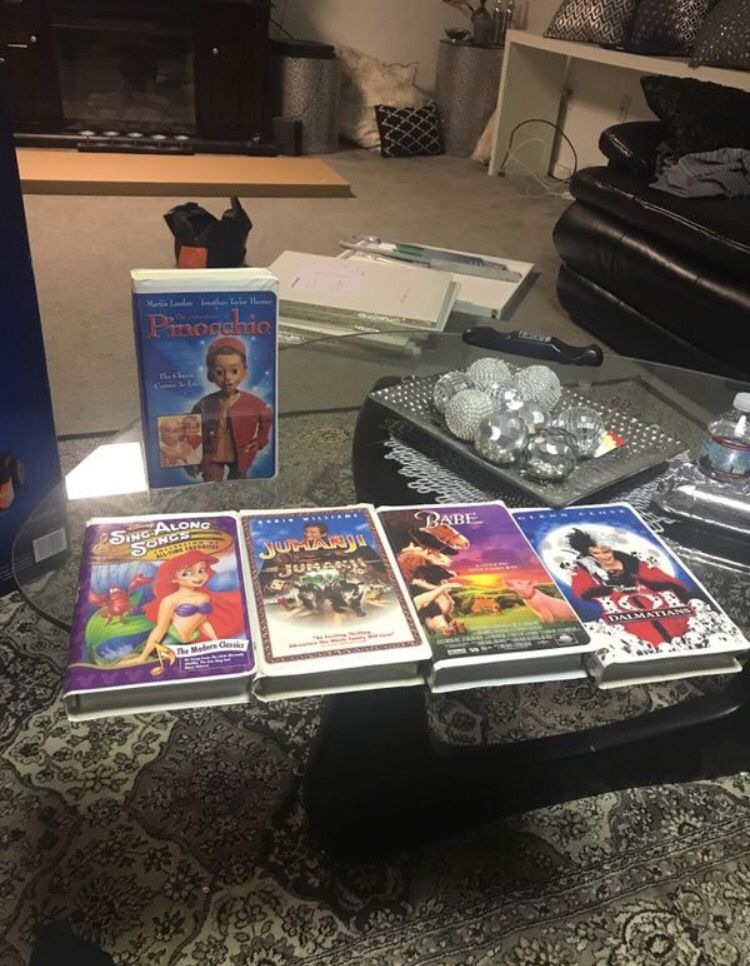 Disney classics on VHS