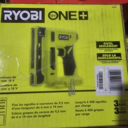 Ryobi Staple Gun 3/8 ( New ) 18v