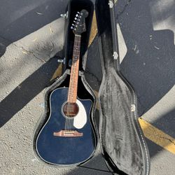 Like New, Near Mint Fender California Full Size Electric Acoustic Guitar