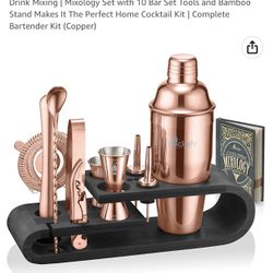 Cocktail Shaker Set for Drink Mixing 