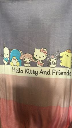XL Sanrio Blanket 