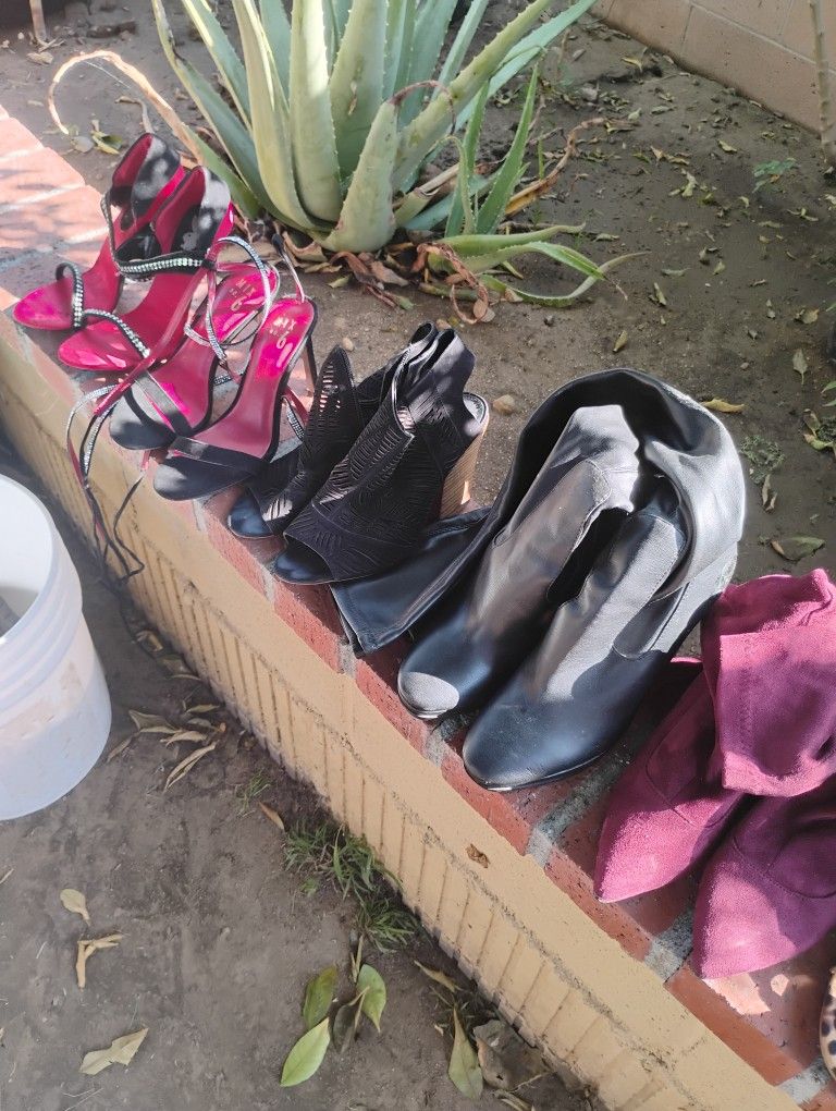 Calsado Para Mujer Los 9 Pares Por $60 Dolares
