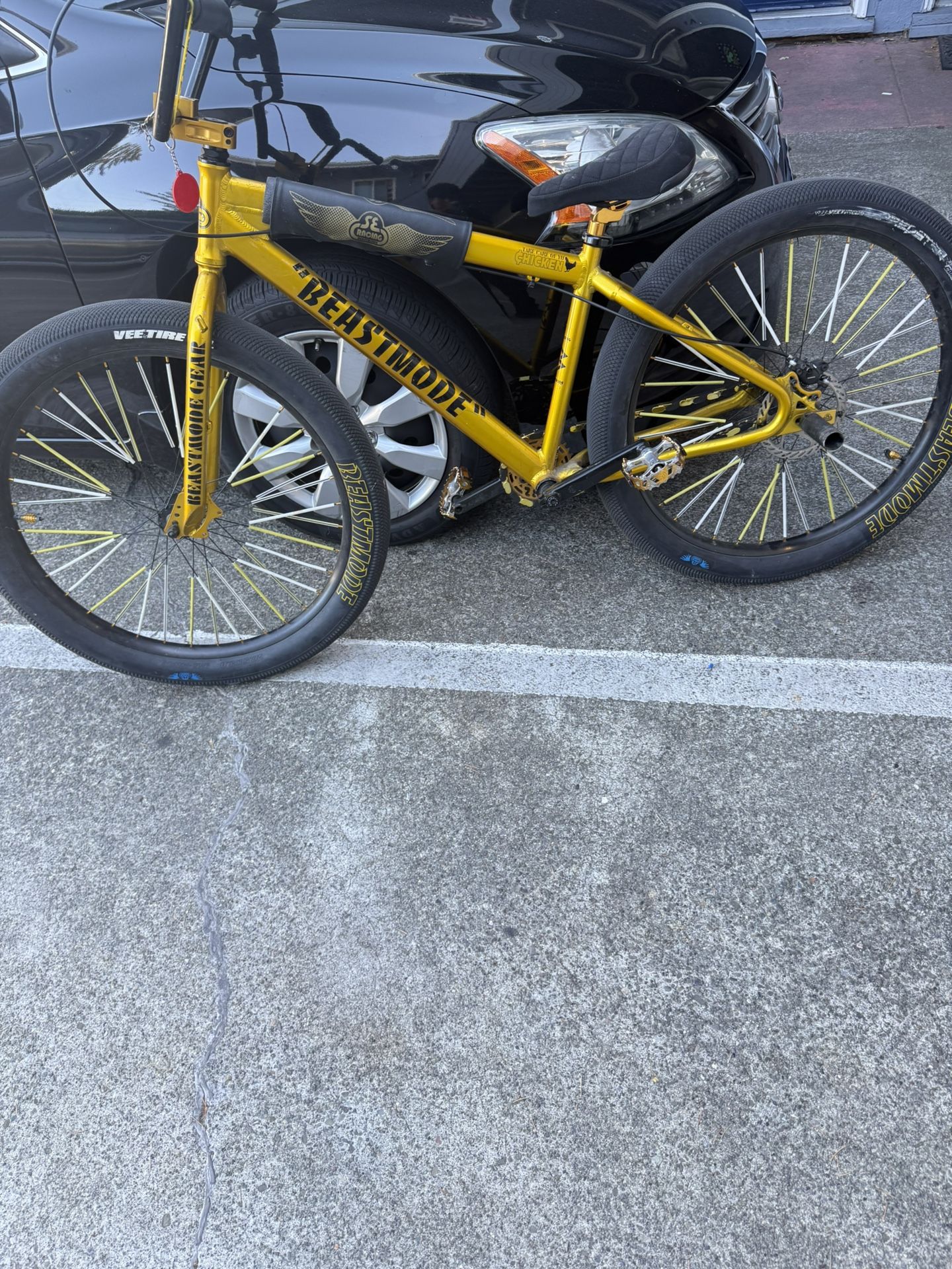 Gold Beast Mode SE Bike 27.5