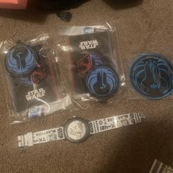 Star Wars Lanyard, Patch, Watch $12