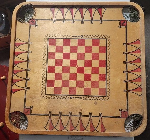 Vintage Carrom Game Table 106