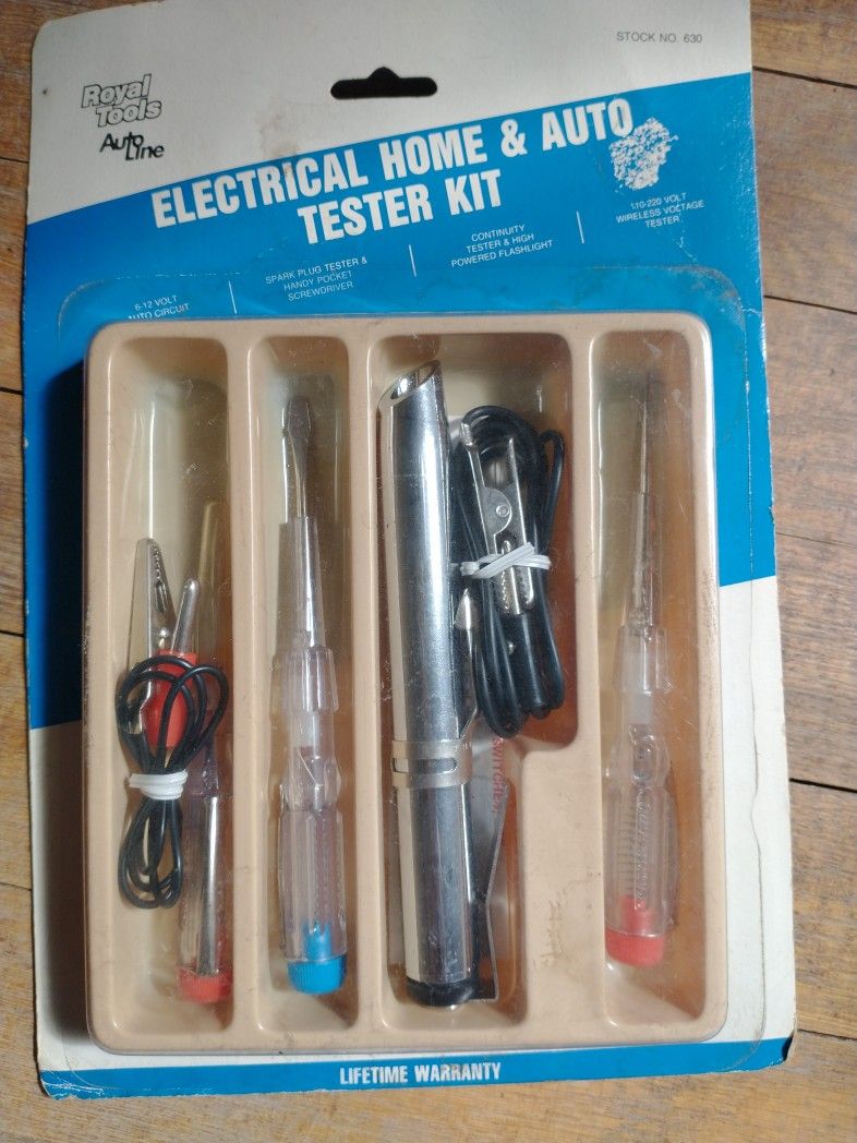 Electrical Home And Auto Tester Kit