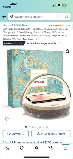 Wireless Charging Music Lamp