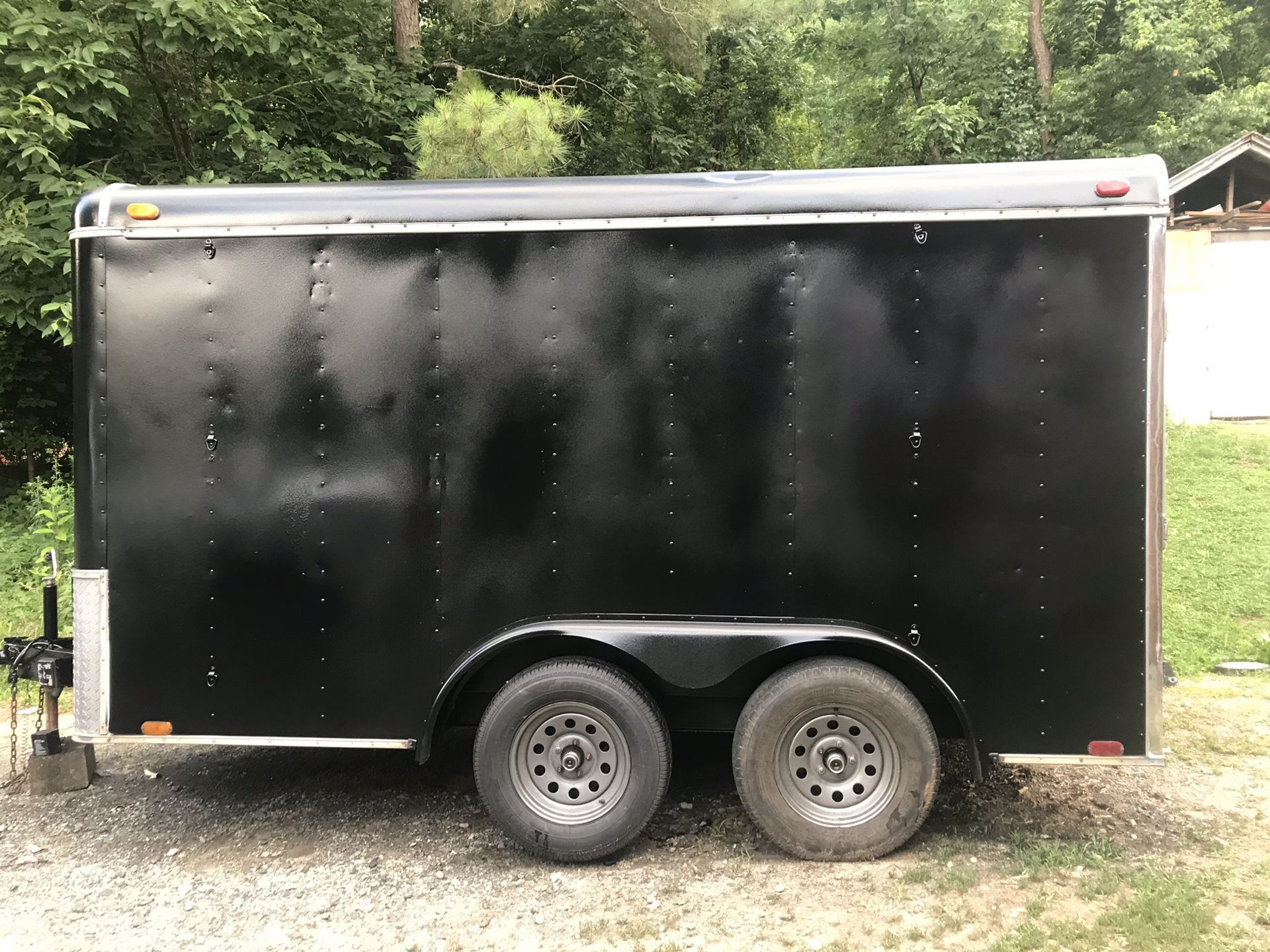 8x12 enclosed 2 axel trailer for Sale in Bessemer City, NC - OfferUp