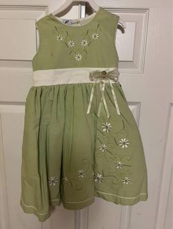 Vestido Bordado Para Niña