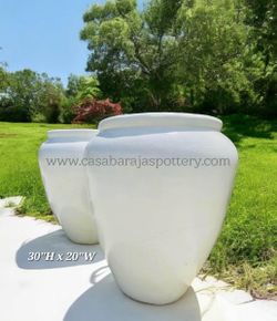 XL Clay Pots 🪴 $180 Each In Casabarajas Pottery Store In Cypress Ca. 