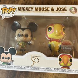 Funko POP Mickey Mouse and José