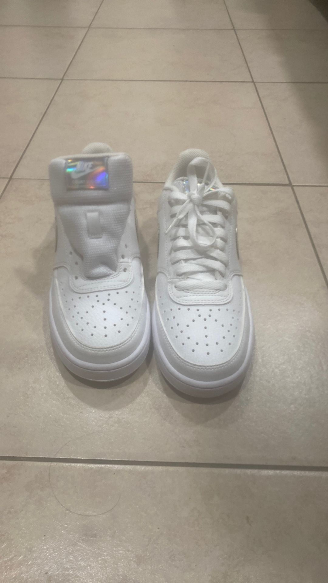 Wmns Court Vision Low 'White' (Brand New)