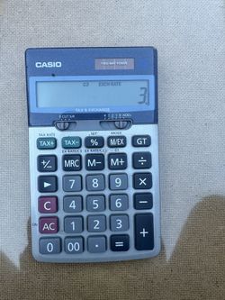 Casio Solar Calculator