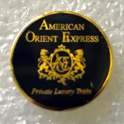 American Orient Express Private Luxury Train Lapel / Blouse Pin