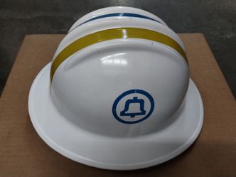 Vintage Bell System hardhat, E.D. Bullard, Hard Boiled, telephone company