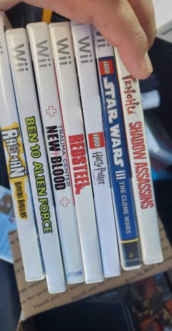 Wii games all different prices