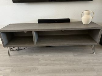 Modern TV Stand Gray