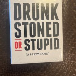 Drunk Stoned Or Stupid - Party Game - 250 Cards - Brand New In Box