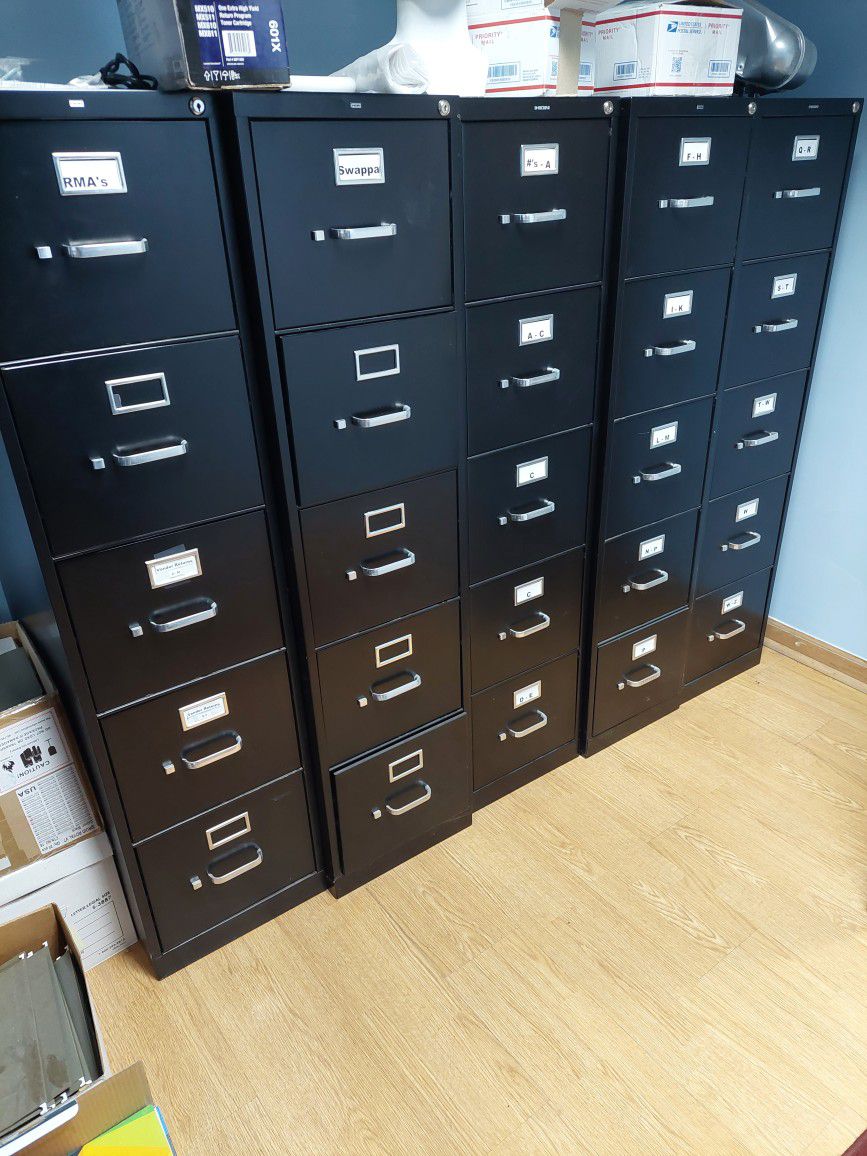 5 Drawer Filing Cabinets