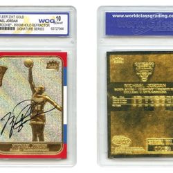 Jordan 23k Gold Rookie Gem Mint 10