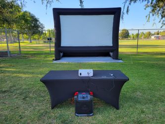 Inflatable Screen / Movie Night (READ DESCRIPTION)