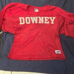 Vintage Downey High Practice Bike Jersey 