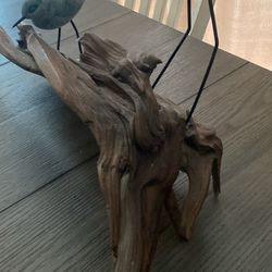 Driftwood And Sandpiper Art
