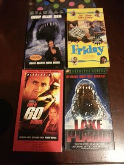 Lake placid, gone in 60 seconds, friday, deep blue sea