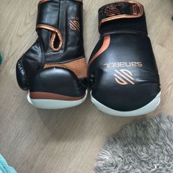 Boxing Gloves And Matching Mits - 10 Oz