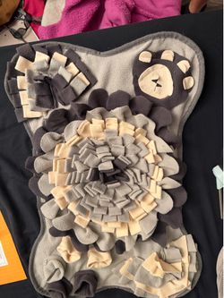 Dog toys and water accessories and dog treat and food mat