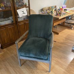 Green Velvet Chair