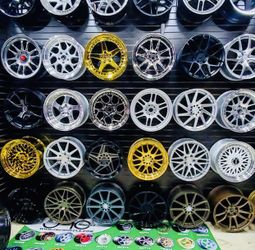 18 inch Wheels 5x100 5x112 5x114.3 (only 50 down payment / no credit check )
