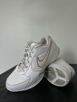 Size -9 Nike Air Baseline Low White/Silver Sneakers