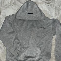 Heather Grey Essentials Hoodie