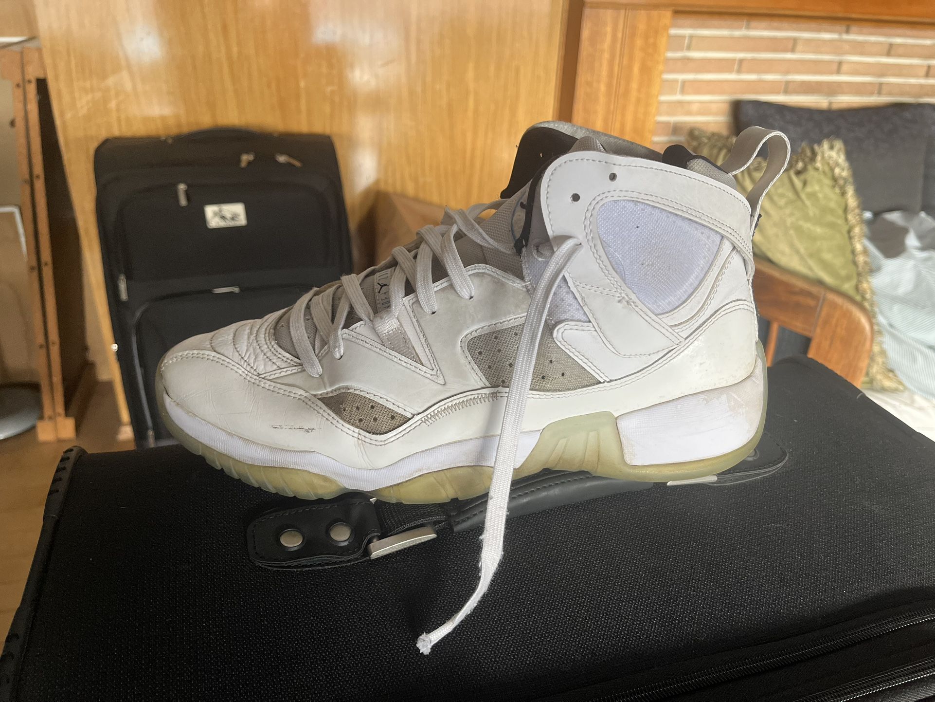 White Jordan Sneakers