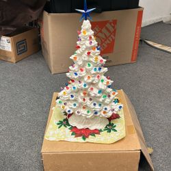 Collectible Ceramic Christmas Tree