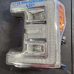 Ford F250 F-250 F350 F-350 F450 F-450 Super Duty Driver Left Side Headlight 2017 2018 2019 Part $350