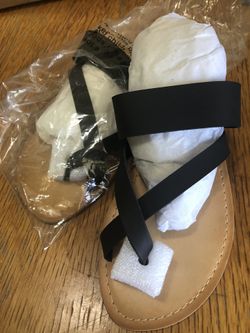 Brand new Black sandals