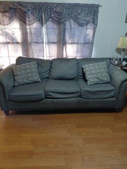 Two pieces living room set need cleaning