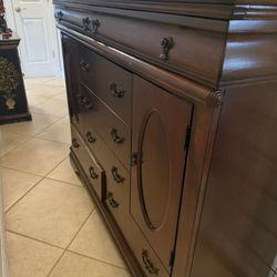 Real Wood Dresser Including Mirror 