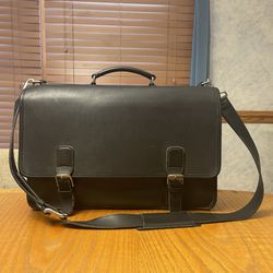 Coach Brand Leather Briefcase
