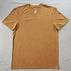 Arizona V-Neck Tee – Small, Monk Brown
