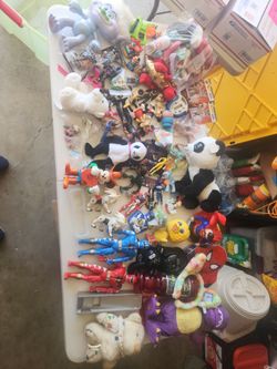 Toys! EVERYTHING NEEDS TO GO! Everything on table for just $20!