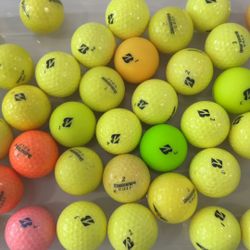 40 BRIDGESTONE COLOR MIX GOLF BALLS