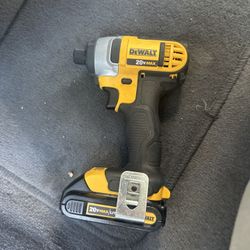 DeWalt 20V MAX Lithium-Ion Impact Driver w/ Battery – Great Condition
