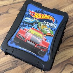Hot Wheels Carrying Case With Hot Wheel Cars