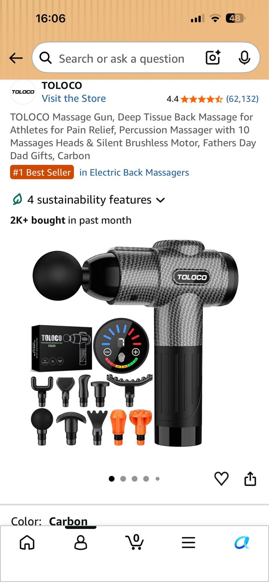 Massage gun.