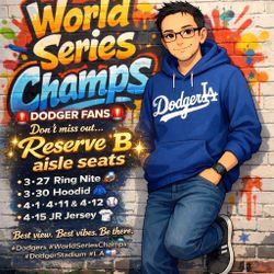 Dodgers Tickets Opening Night, Hoodie Night 