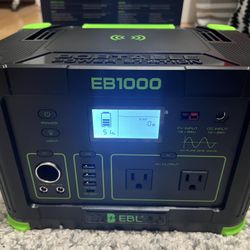 EB1000 Portable Power Station(1000w)